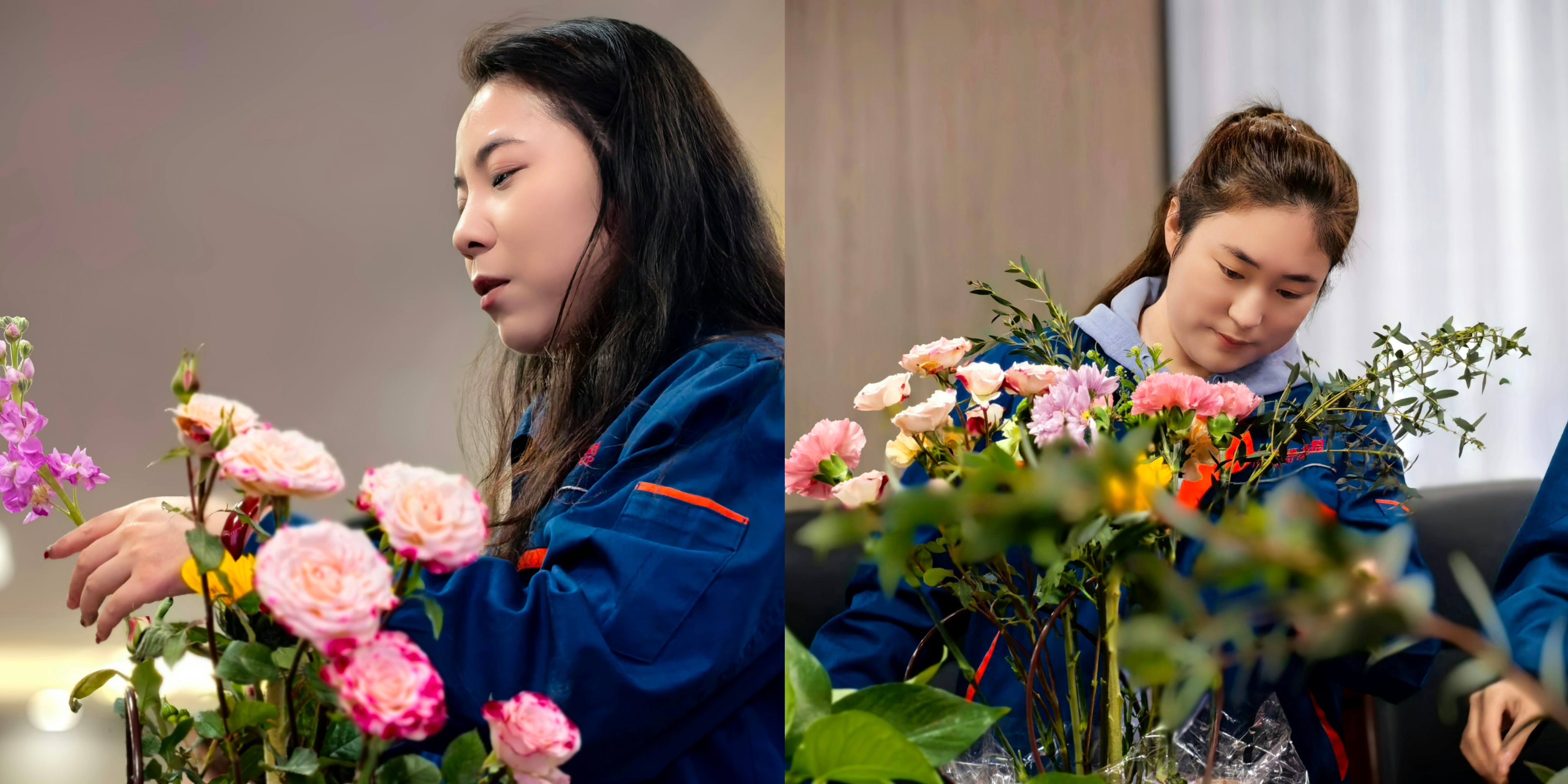 “綻放芳華·與花共舞”——新疆奧福開展“三八”婦女節(jié)插花手工制作活動